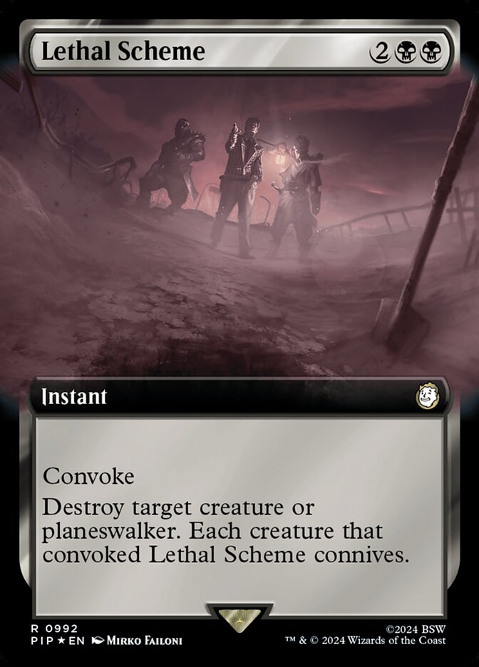 Lethal Scheme PIP-992 Fallout Magic card