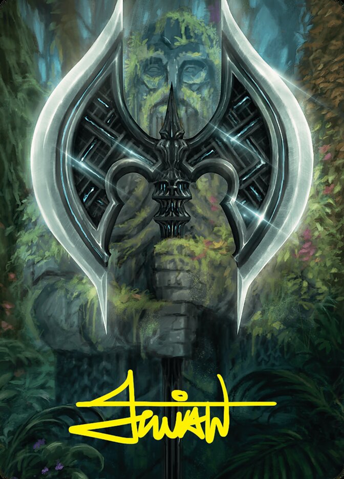 Leyline Axe // Leyline Axe AFDN-49 Foundations Art Series Magic card