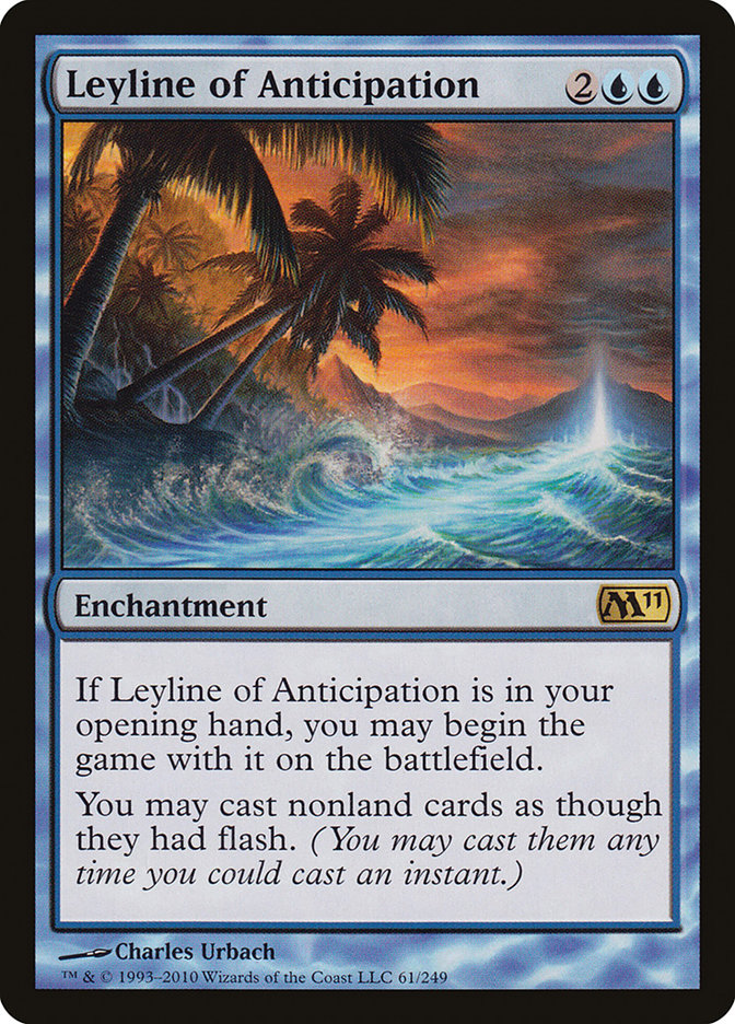 Leyline of Anticipation M11-61 Magic 2011 Magic card