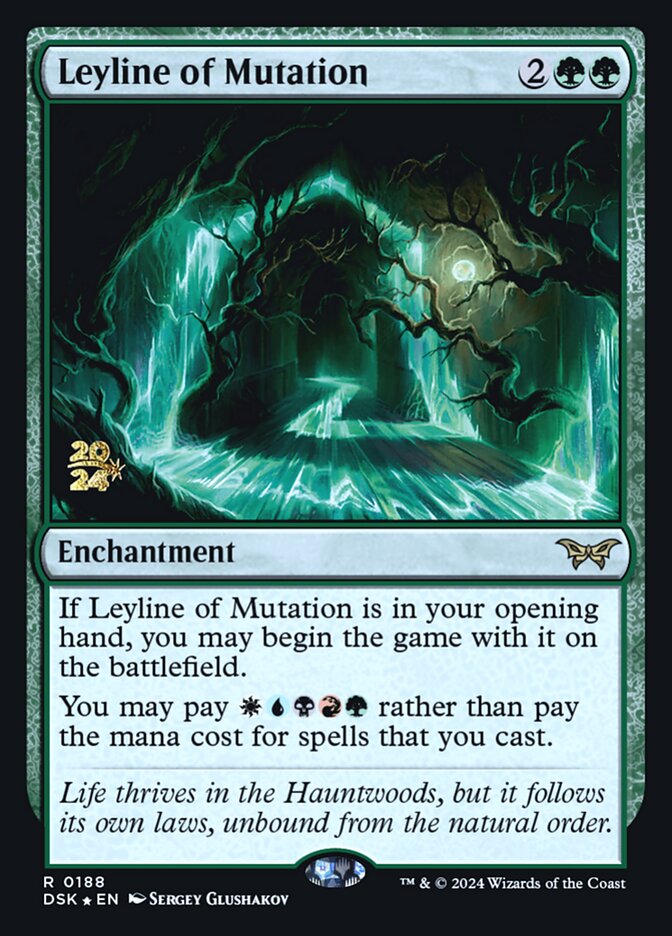 Leyline of Mutation PDSK-188S Duskmourn: House of Horror Promos Magic card