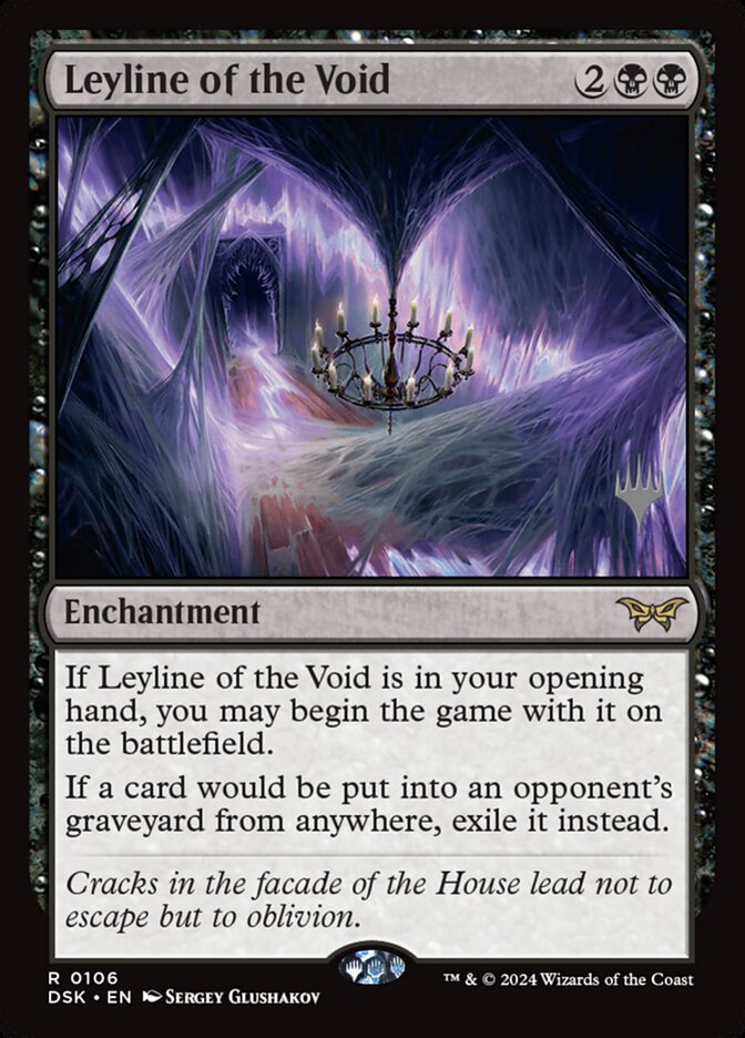 Leyline of the Void PDSK-106P Duskmourn: House of Horror Promos Magic card