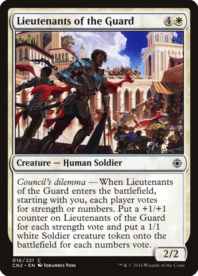 Lieutenants of the Guard CN2-16 Conspiracy: Take the Crown Magic card