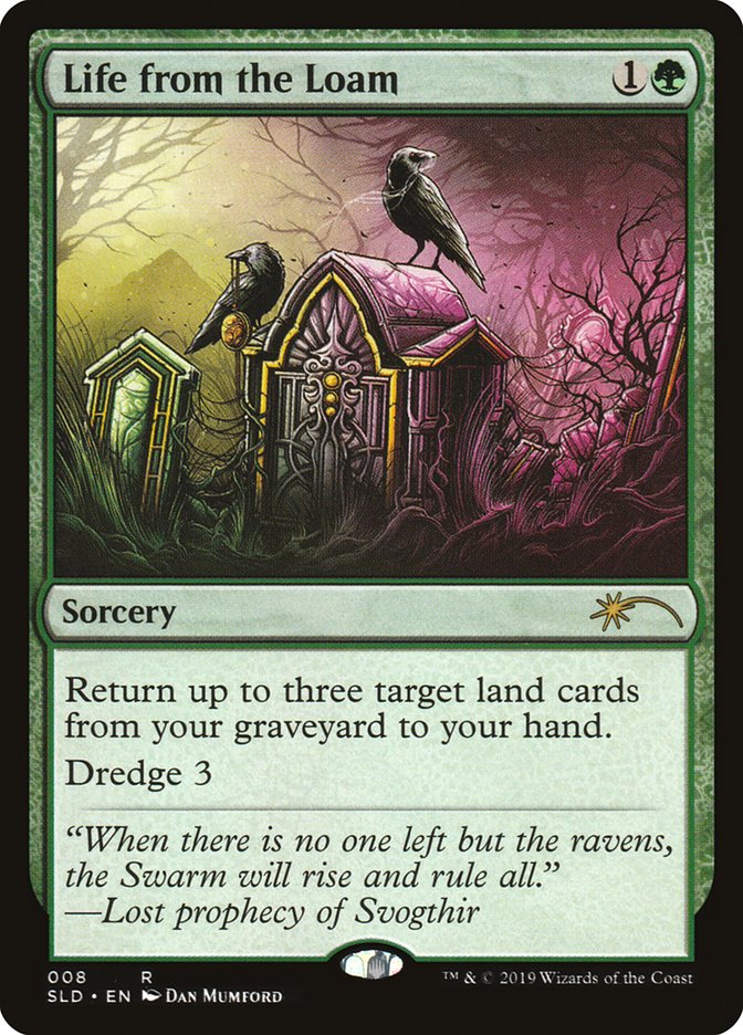 Life from the Loam SLD-8 Secret Lair Drop Magic card