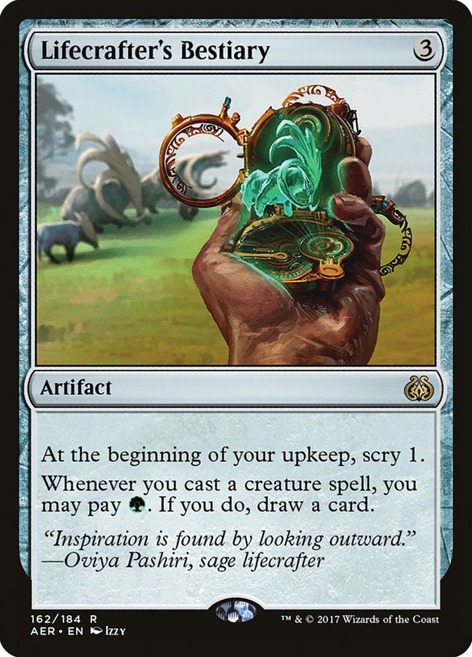 Lifecrafter's Bestiary AER-162 Aether Revolt Magic card
