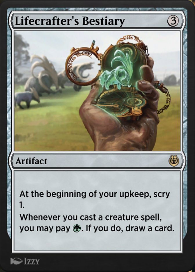 Lifecrafter's Bestiary KLR-249 Kaladesh Remastered Magic card