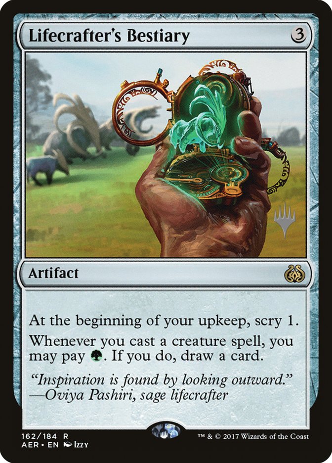 Lifecrafter's Bestiary PAER-162P Aether Revolt Promos Magic card