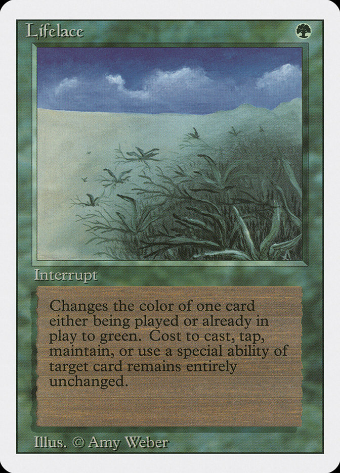 Lifelace 3ED-208 Revised Edition Magic card