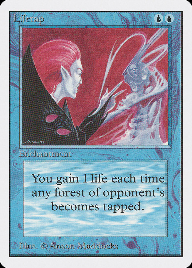 Lifetap 2ED-62 Unlimited Edition Magic card