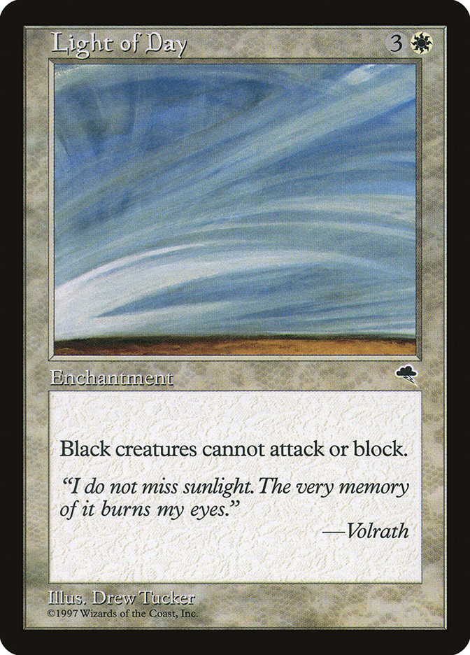 Light of Day TMP-27 Tempest Magic card