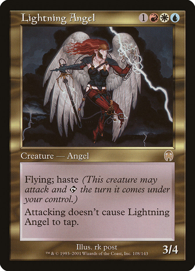Lightning Angel APC-108 Apocalypse Magic card