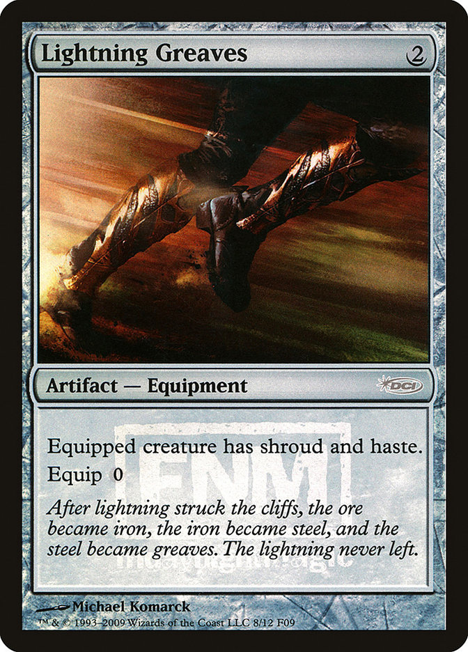 Lightning Greaves F09-8 Friday Night Magic 2009 Magic card
