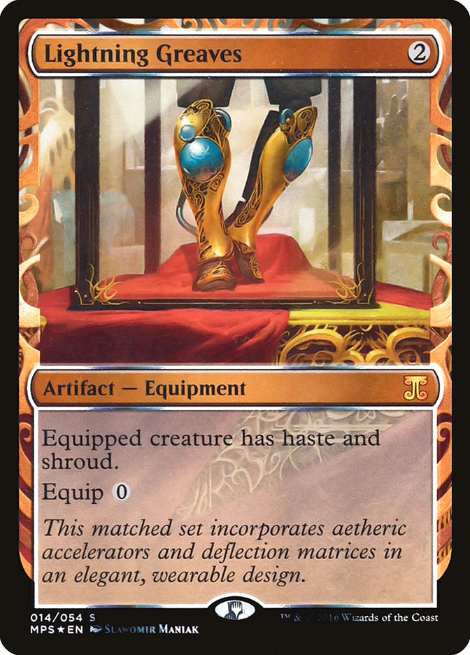 Lightning Greaves MPS-14 Kaladesh Inventions Magic card