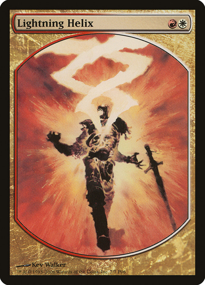 Lightning Helix P06-7 Magic Player Rewards 2006 Magic card