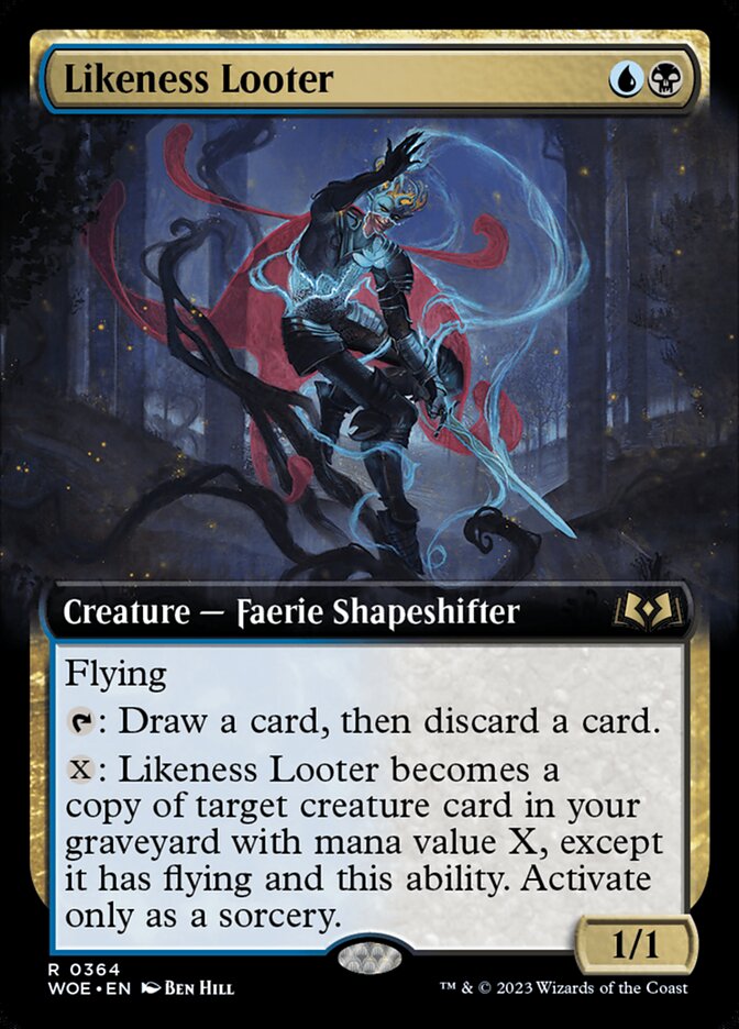 Likeness Looter WOE-364 Wilds of Eldraine Magic card