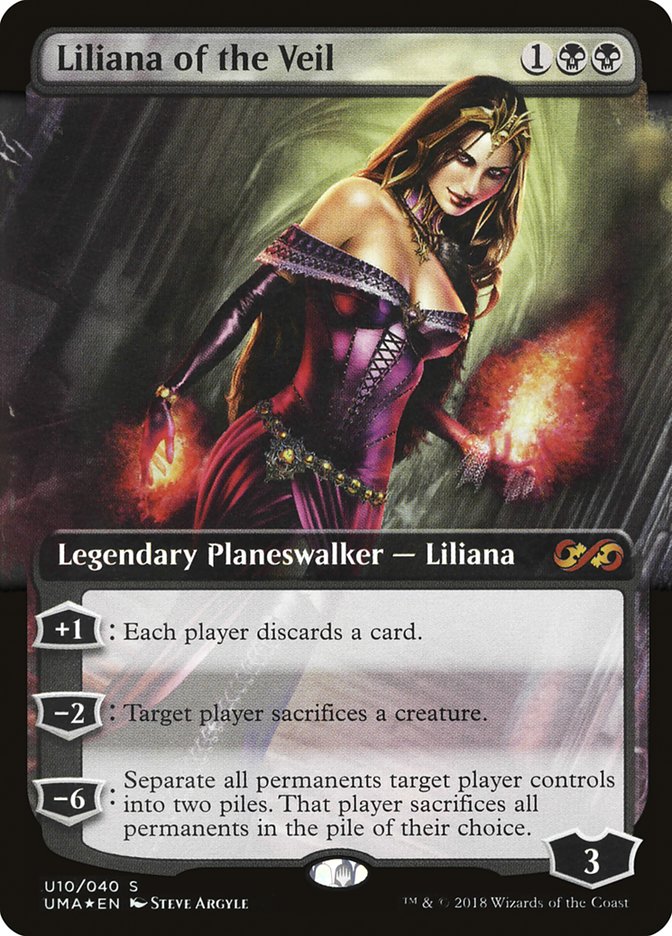 Liliana of the Veil PUMA-U10 Ultimate Box Topper Magic card