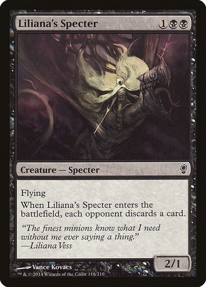 Liliana's Specter CNS-116 Conspiracy Magic card