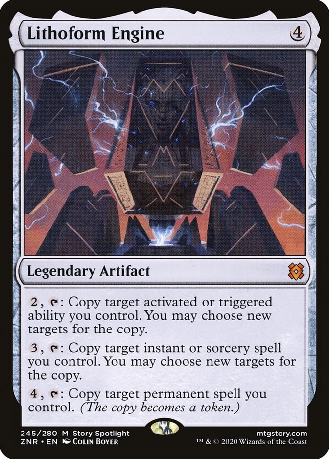 Lithoform Engine ZNR-245 Zendikar Rising Magic card