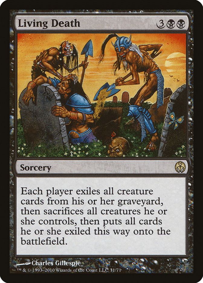 Living Death DDE-31 Duel Decks: Phyrexia vs. the Coalition Magic card
