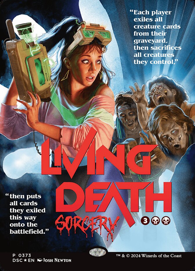 Living Death DSC-373 Duskmourn: House of Horror Commander Magic card