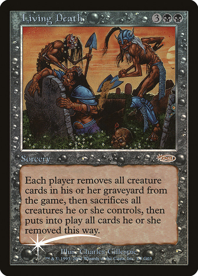 Living Death G03-3 Judge Gift Cards 2003 Magic card
