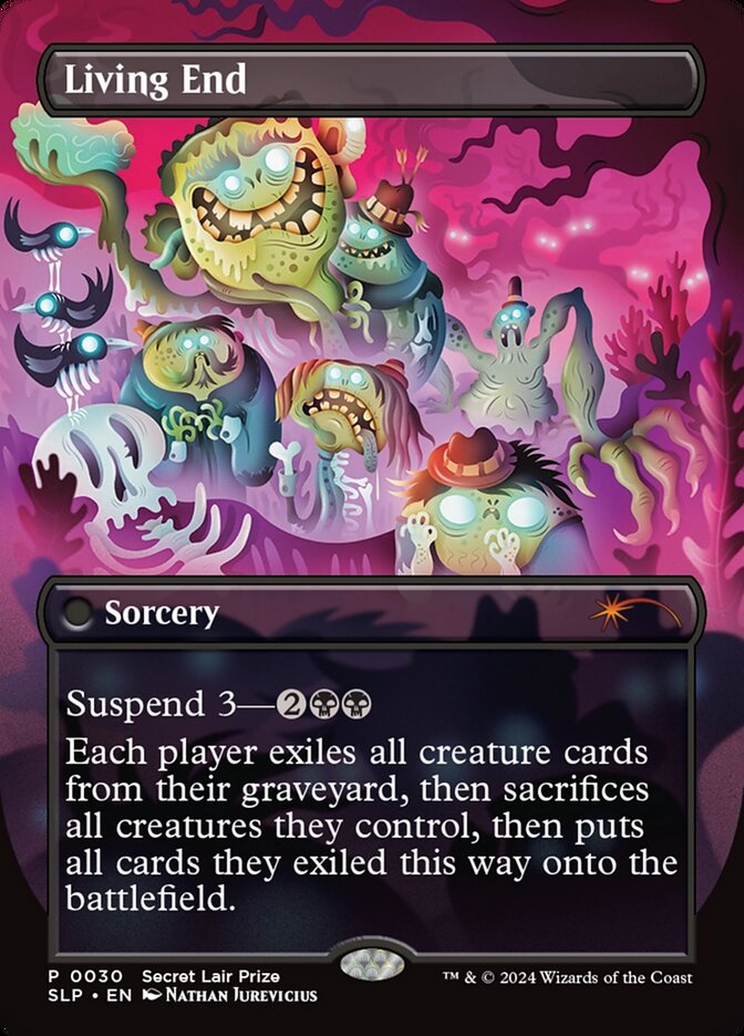 Living End SLP-30 Secret Lair Showdown Magic card