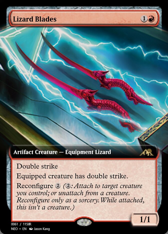 Lizard Blades PRM-97985 Magic Online Promos Magic card