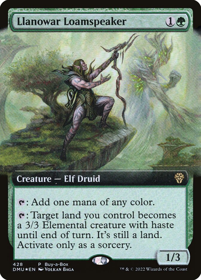 Llanowar Loamspeaker DMU-428 Dominaria United Magic card