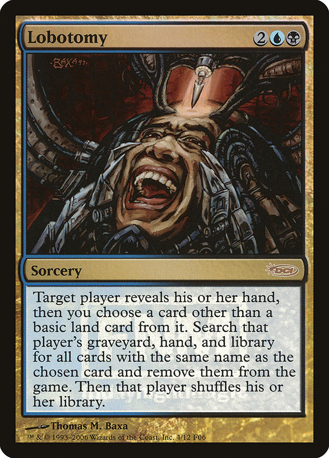 Lobotomy F06-4 Friday Night Magic 2006 Magic card