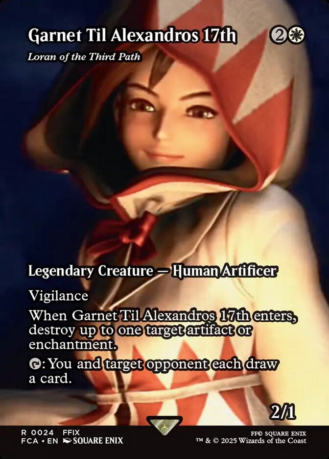 Loran of the Third Path FCA-24 Final Fantasy: Through the Ages Magic card