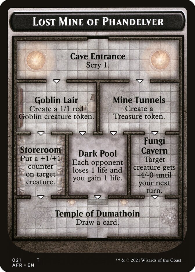 Lost Mine of Phandelver TAFR-21 Adventures in the Forgotten Realms Tokens Magic card