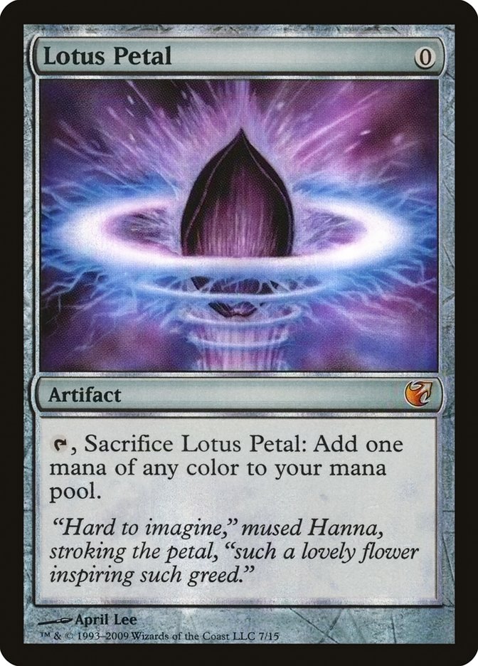 Lotus Petal V09-7 From the Vault: Exiled Magic card