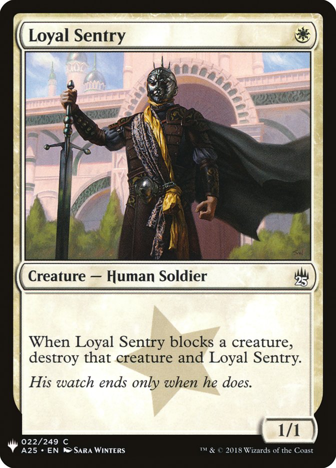Loyal Sentry PLST-A25-22 The List Magic card