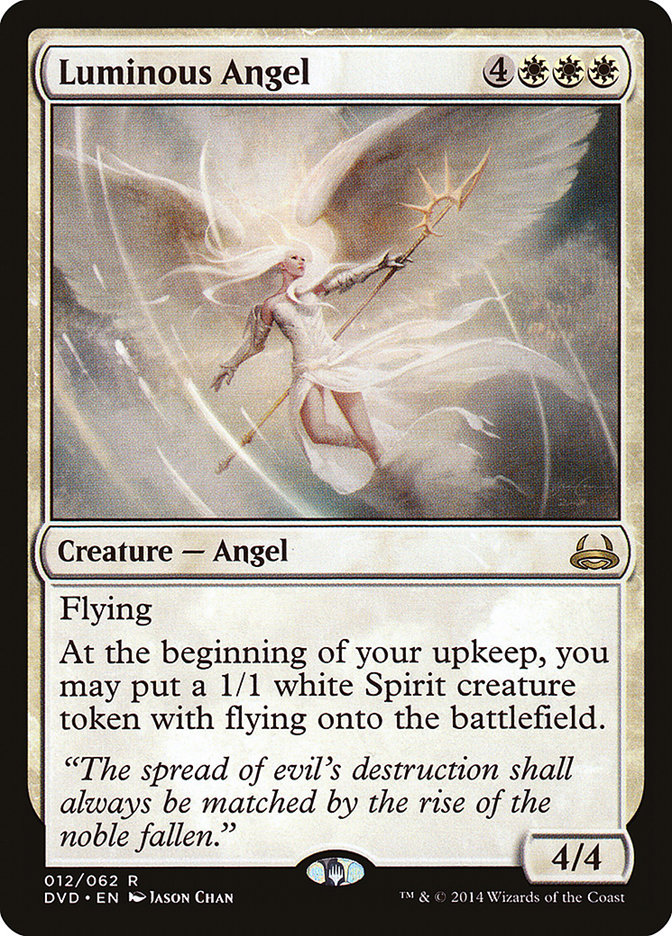 Luminous Angel DVD-12 Duel Decks Anthology: Divine vs. Demonic Magic card