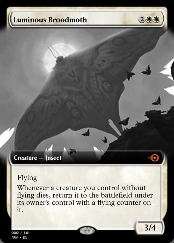 Luminous Broodmoth PRM-80871 Magic Online Promos Magic card