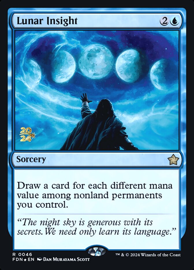 Lunar Insight PFDN-46S Foundations Promos Magic card