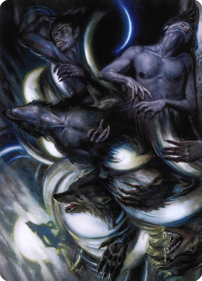 Lunar Rejection // Lunar Rejection AVOW-23 Crimson Vow Art Series Magic card