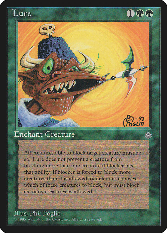 Lure ICE-253 Ice Age Magic card