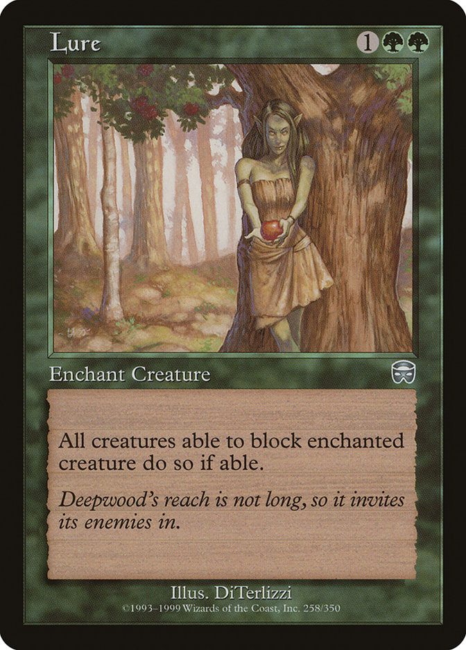 Lure MMQ-258 Mercadian Masques Magic card
