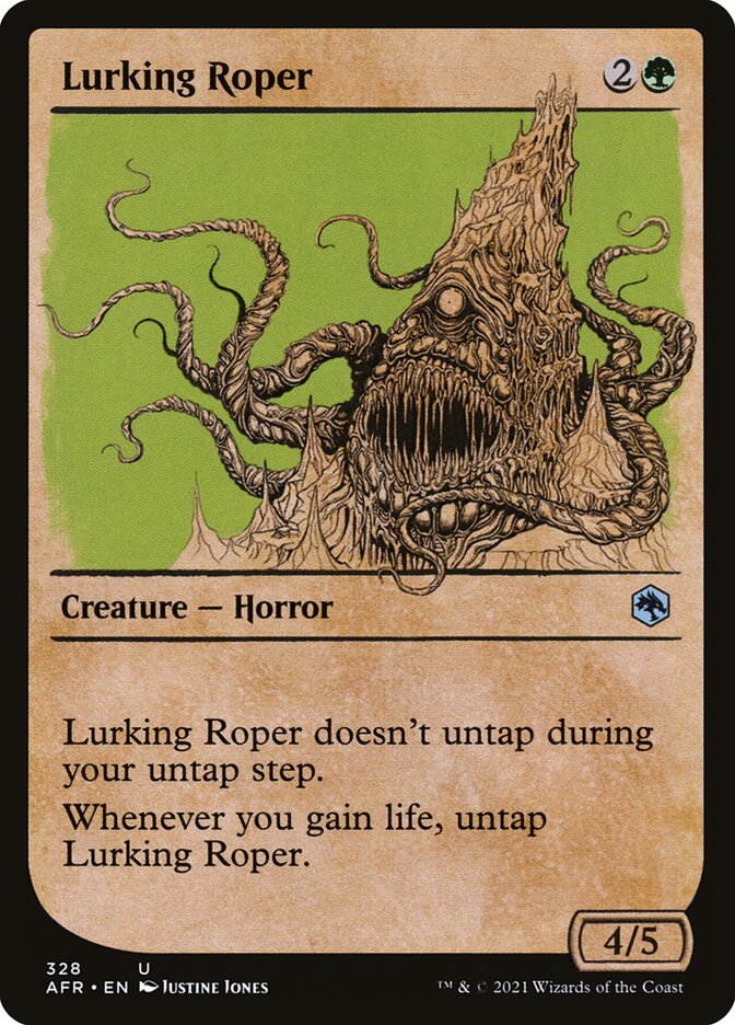 Lurking Roper AFR-328 Adventures in the Forgotten Realms Magic card