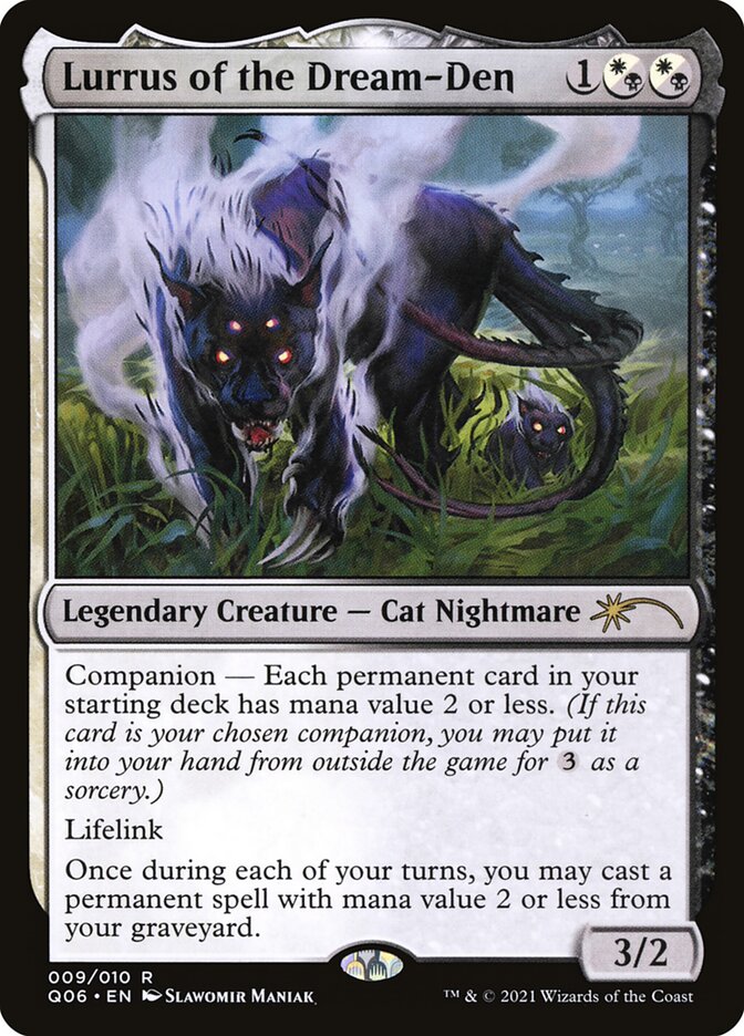 Lurrus of the Dream-Den Q06-9 Pioneer Challenger Decks 2021 Magic card