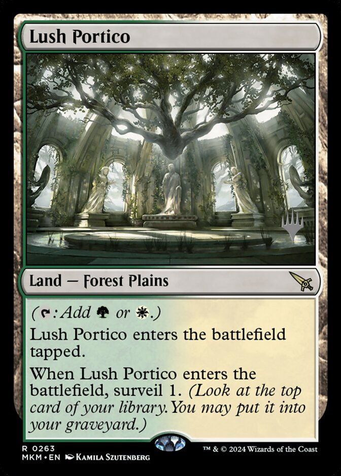 Lush Portico PMKM-263P Murders at Karlov Manor Promos Magic card