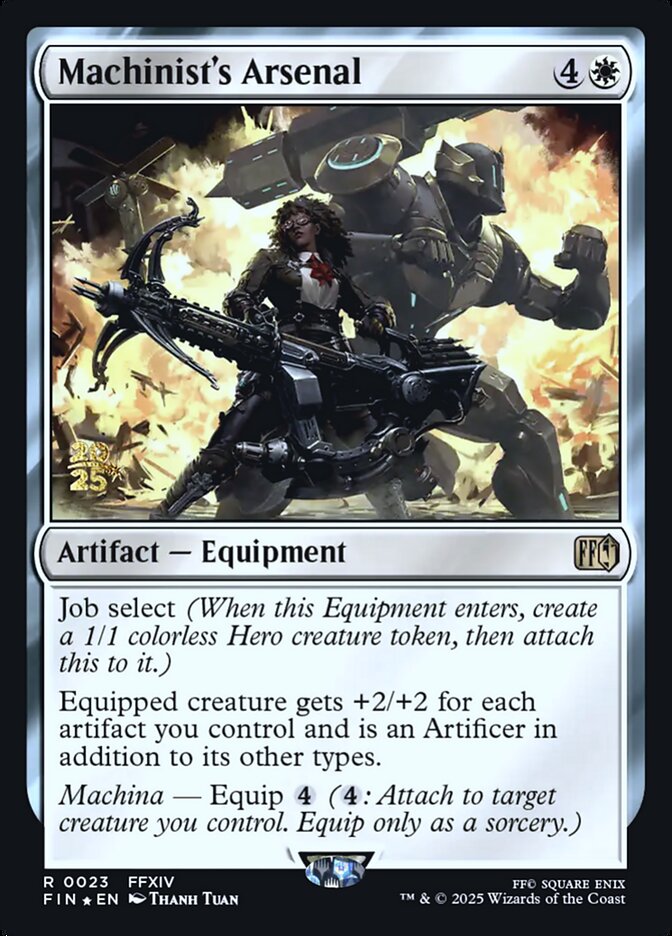 Machinist's Arsenal PFIN-23S Final Fantasy Promos Magic card