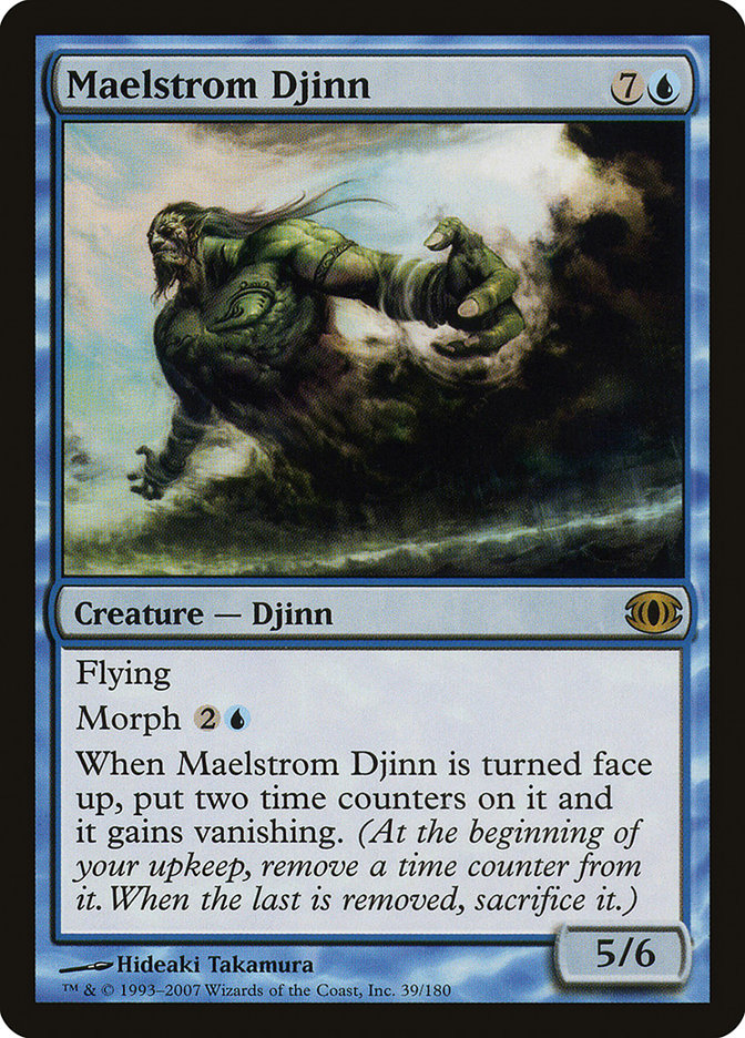 Maelstrom Djinn FUT-39 Future Sight Magic card