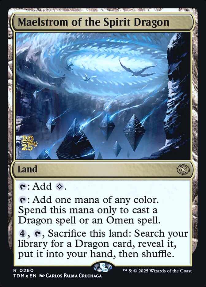 Maelstrom of the Spirit Dragon PTDM-260S Tarkir: Dragonstorm Promos Magic card
