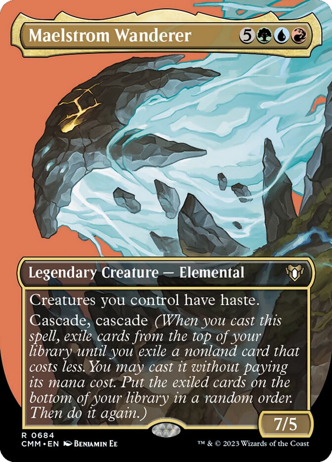 Maelstrom Wanderer CMM-684 Commander Masters Magic card