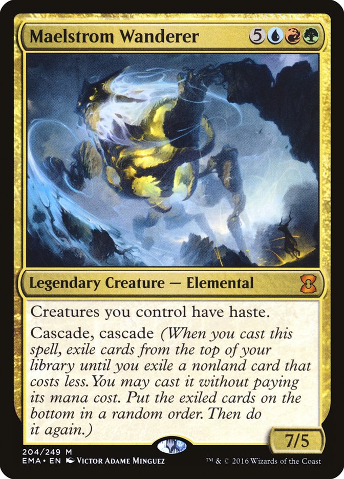 Maelstrom Wanderer EMA-204 Eternal Masters Magic card