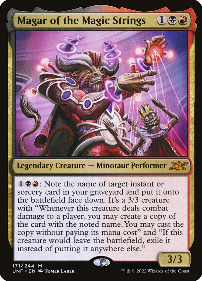 Magar of the Magic Strings UNF-171 Unfinity Magic card