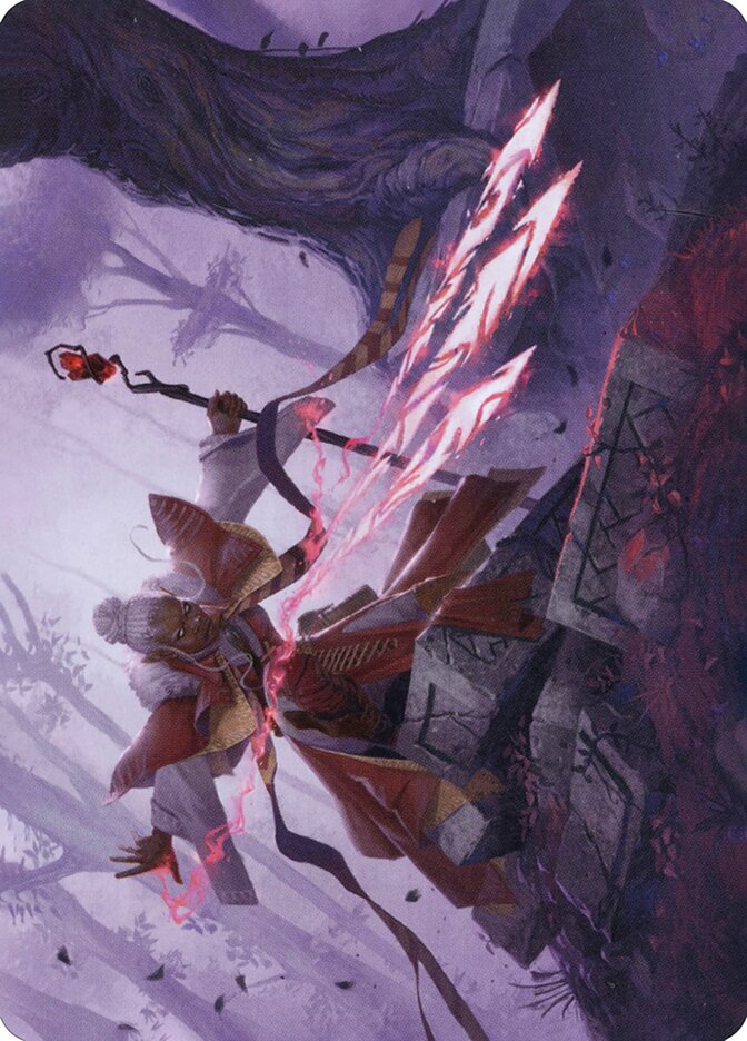 Magic Missile // Magic Missile AAFR-48 Adventures in the Forgotten Realms Art Series Magic card