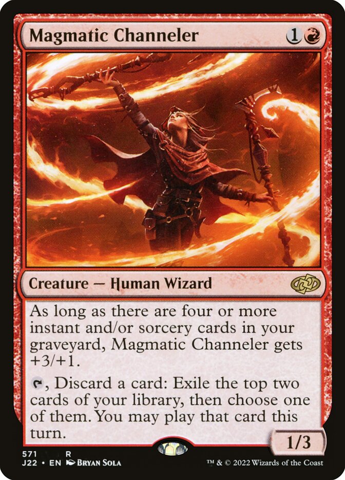 Magmatic Channeler J22-571 Jumpstart 2022 Magic card