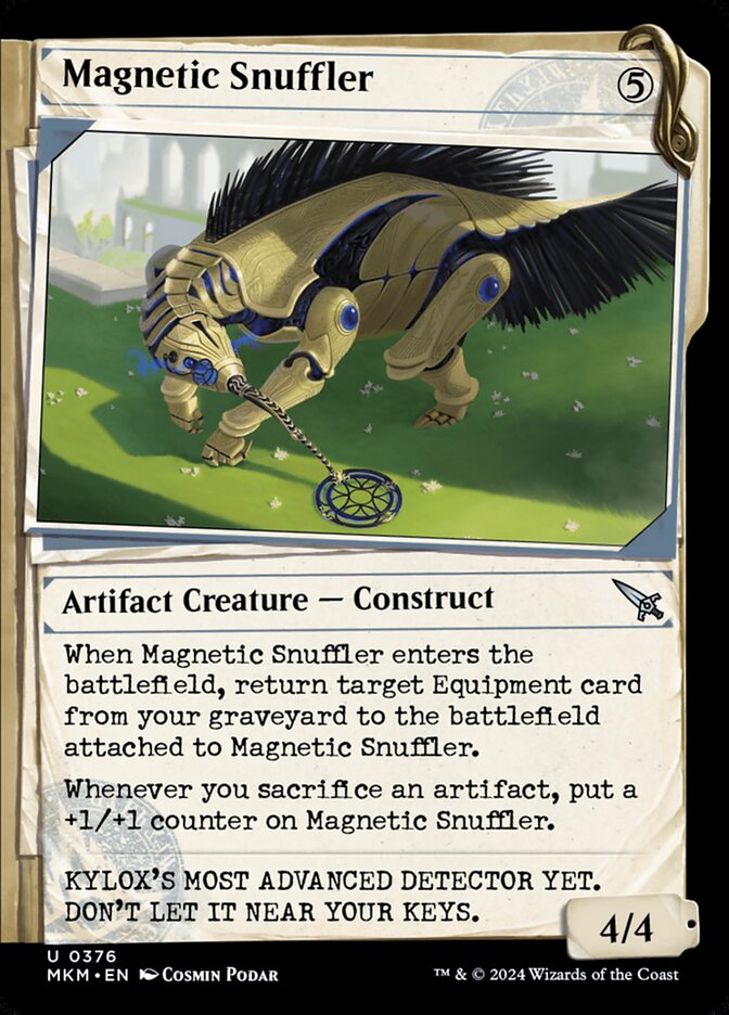 Magnetic Snuffler MKM-376 Murders at Karlov Manor Magic card